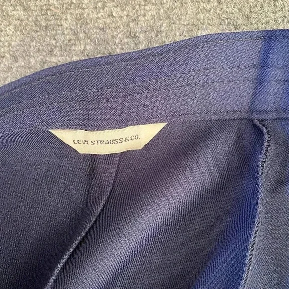 New Vintage-1981 Pants, Levi Strauss & Co., NWT Navy Blue Stretch size 34 - Picture 5 of 10